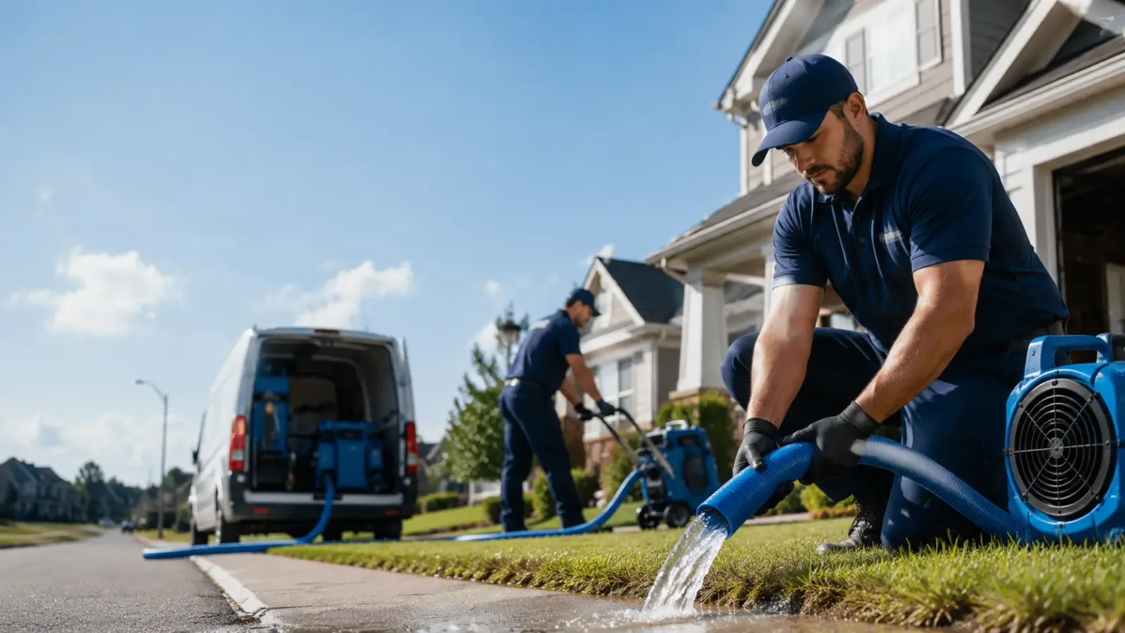 Flood Damage Restoration in Taswell, IN
